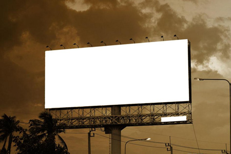 方形LED双面显示屏