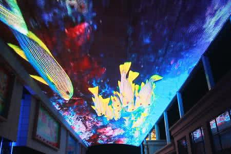 室内外LED天幕显示屏_1